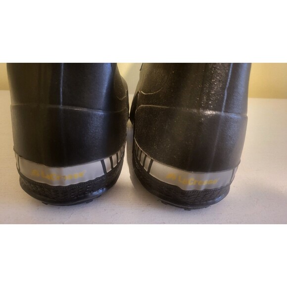 LaCrosse™ Premium 5-Buckle Overshoes 14" Black Men's Size 12 Tracktion Boots - Picture 3 of 8